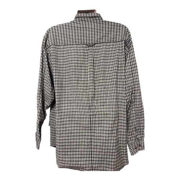 Flyshacker Button Up Shirt Mens XL Plaid Long Sleeve - Picture 2 of 8